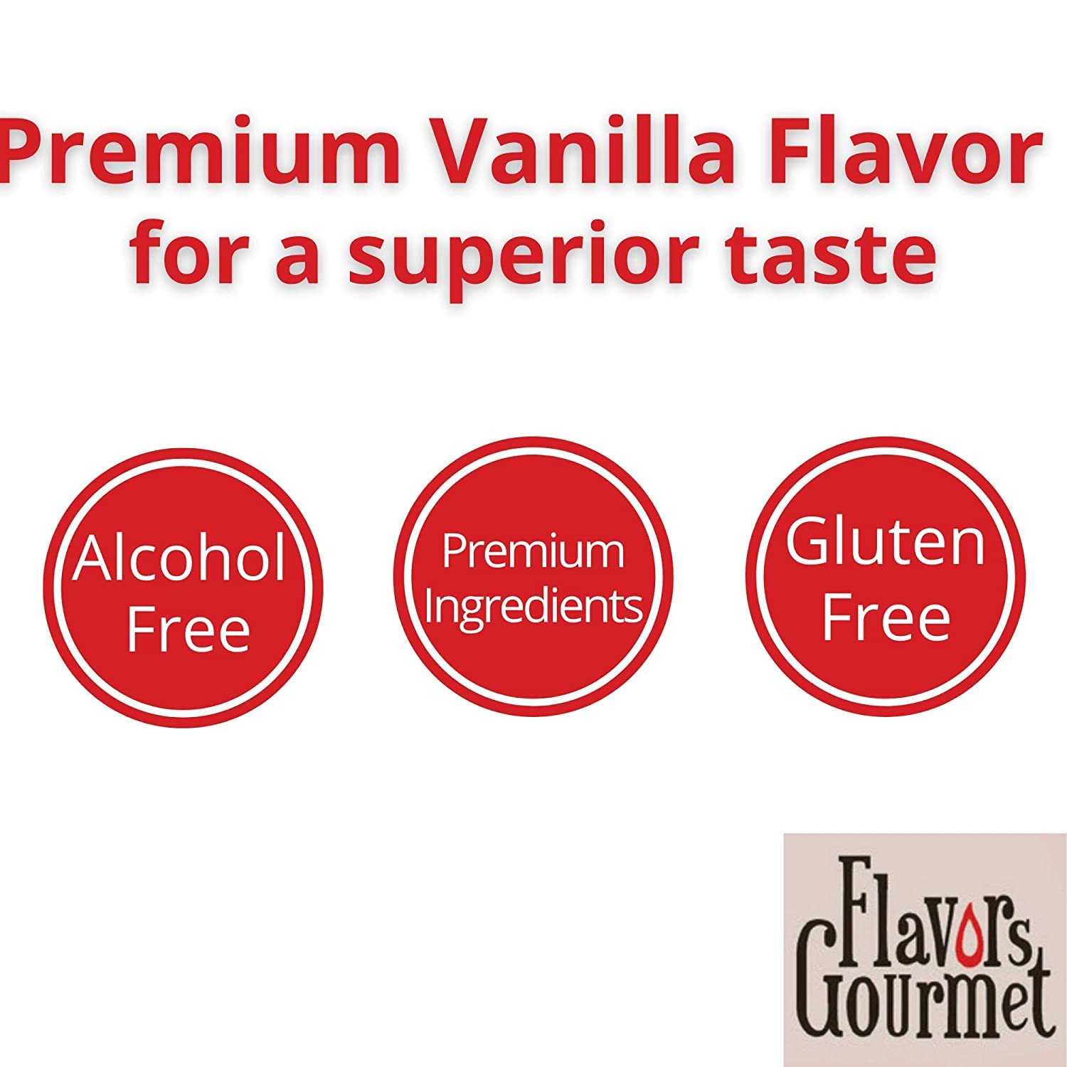 Flavors Gourmet Premium Vanilla Bean Powder - 8 oz - Baking Ingredient, Smoothie Enhancer & Coffee Flavoring - Alcohol-Free Vanilla Flavoring - Pure