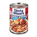 DINTY MOORE Beef Stew, 15 oz (12 Pack), Fully Cooked & Ready-To-Eat with Fresh Potatoes & Carrots, Gluten-Free, 10g Protein, No Preservatives, Perfect