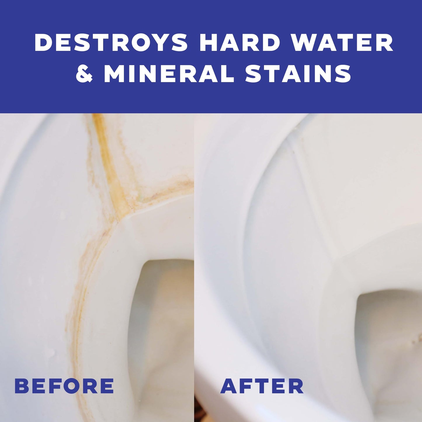 Don Aslett Johnny Mop & Safety Foam Toilet Bowl Cleaner (Two 32 Oz Bottles) Set | Acidic Detergent and Deodorizer | 14" Handle to Easily Clean Toilet