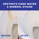 Don Aslett Johnny Mop & Safety Foam Toilet Bowl Cleaner (Two 32 Oz Bottles) Set | Acidic Detergent and Deodorizer | 14" Handle to Easily Clean Toilet