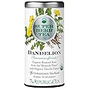 The Republic of Tea - Organic Dandelion SuperHerb Tea Tin, 36 Herbal Tea Bags, Naturally Caffeine-Free
