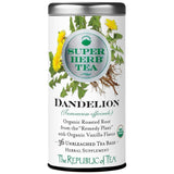 The Republic of Tea - Organic Dandelion SuperHerb Tea Tin, 36 Herbal Tea Bags, Naturally Caffeine-Free