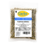 Gerbs Raw Pumpkin Seed Kernels 14 oz. | North American Grown, No Artificial Additives, Resealable Bag | Mild & Crunchy Texture | Top 14 Allergen-Free