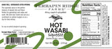 Terrapin Ridge Farms Hot Wasabi Garnishing Sauce - Spicy Wasabi Condiment for Sushi, Crab Cakes, Salmon & Dips, Vegan & Keto - 8.5 oz squeeze bottle