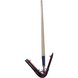 MARSHALLTOWN V-Shaped Crack Squeegees, Black Neoprene Blade Material, Both Push or Pull, RED704942