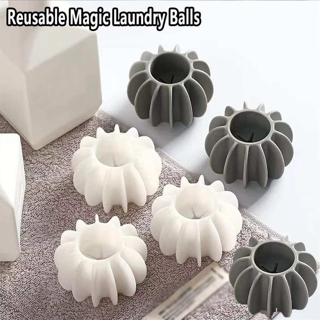 10Pcs Anti-Winding Washing Machine Ball, Laundry Ball Laundry Dryer Balls, Reusable Silicone Soft Washing Balls, Alternative for Quick Washing Washing