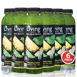 O2 Living Juice Cold Pressed Drink - Pineapple Punch Organic Juice Pack - No Added Sugars or Water, Naturally Sweetened from Fruits, Rich in Nutrients