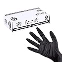 Karat Nitrile Powder-Free Gloves (Black) - Case of 1000 (X-Large)