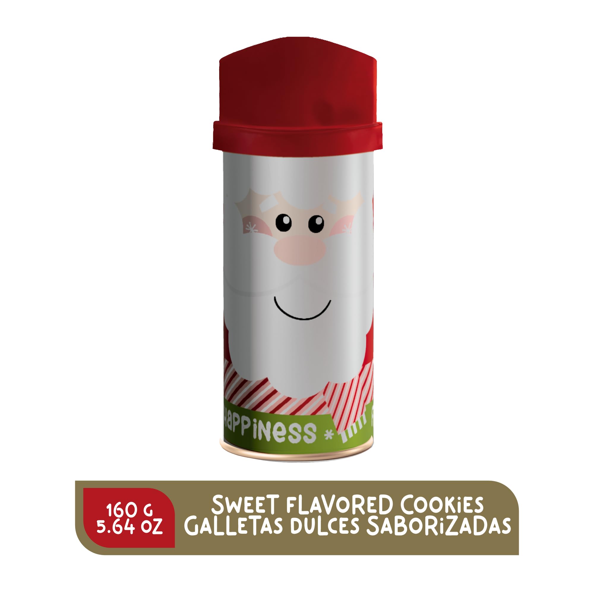 Dux Holiday Christmas Friends Cookies, 3-Pack Variety Tin Set (Reindeer & Santa, Designs May Vary), 5.64 oz