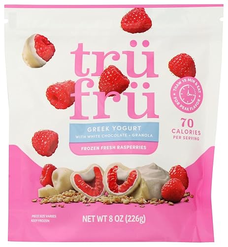 Yogurt & Granola Frozen Raspberries