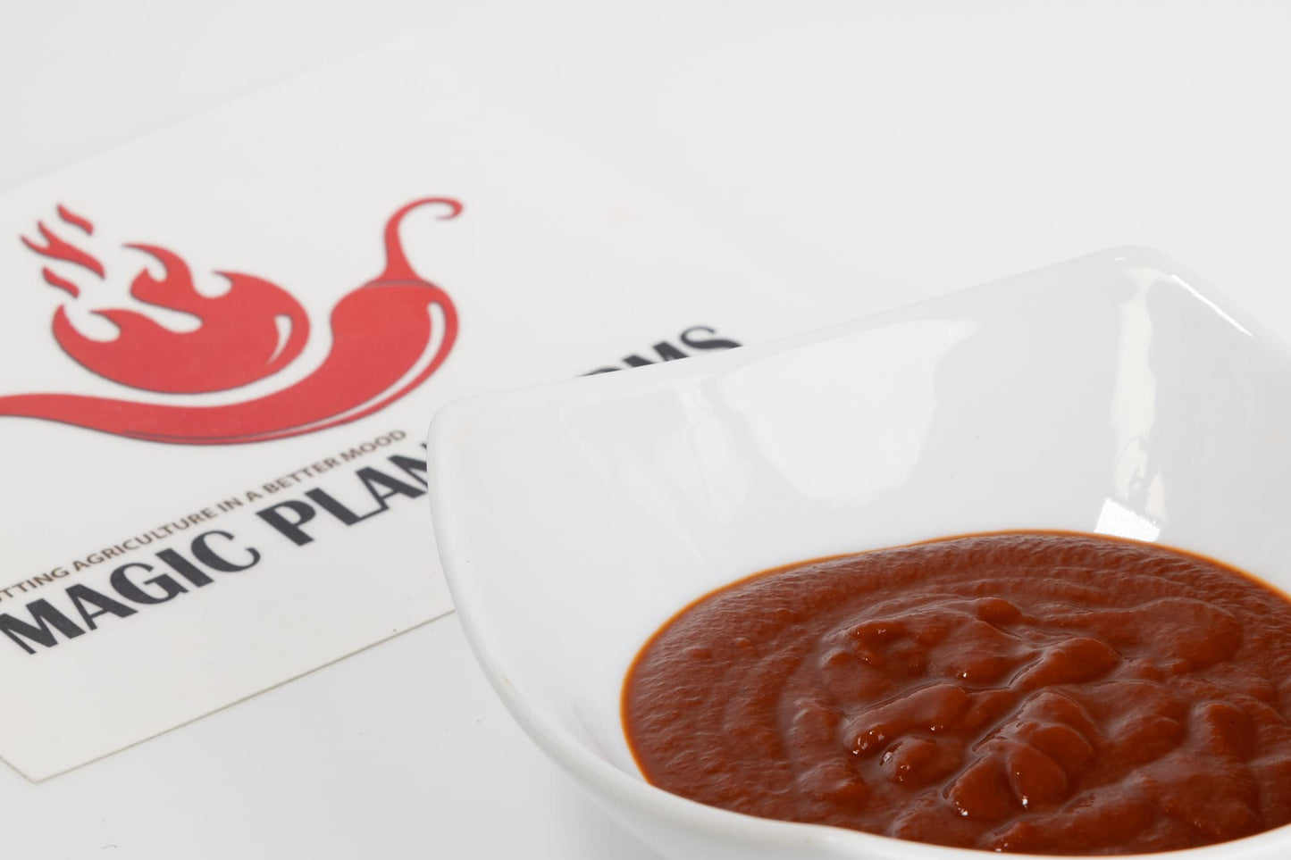 Magic Plant Red Ghost Pepper Puree - aka Bhut Jolokia | Embrace the Super Hot Ghostly Bite | 1M SHU | Distinctive Rich Fruity Flavor | Fresh Pepper