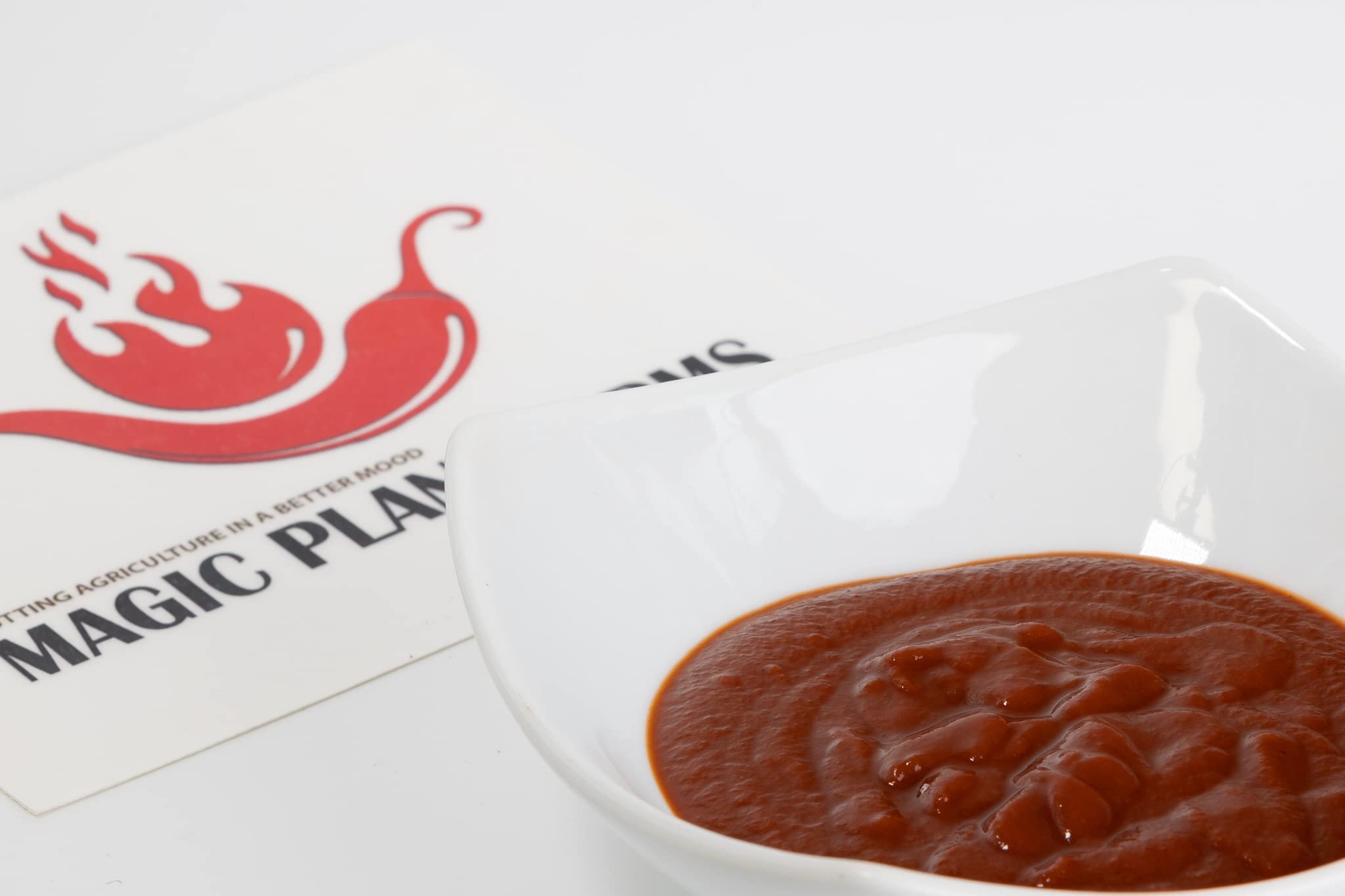 Magic Plant Red Ghost Pepper Puree - aka Bhut Jolokia | Embrace the Super Hot Ghostly Bite | 1M SHU | Distinctive Rich Fruity Flavor | Fresh Pepper