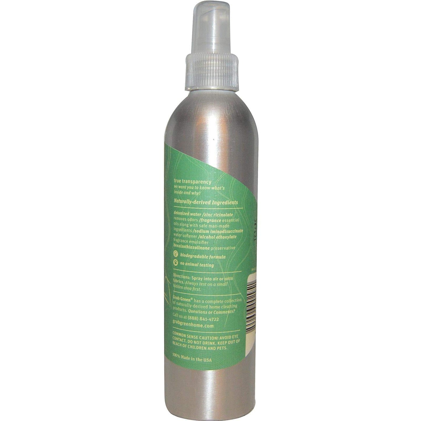 GRABGREEN Vetiver Room & Fabric Freshener, 7 OZ