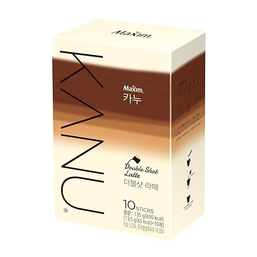 ZEESOON Kanu Maxim Double Shot Latte Instant Coffee 13.5g x 10T