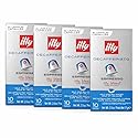 illy Aluminum Espresso Capsules - Compatible with Nespresso Machines - Decaf Coffee - Single Serve Capsules 10 Count (Pack of 4)