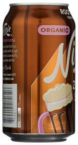 Nixie Organic Zero Sugar Soda, Root Beer, 0 Sugar, 0 Calories, Healthy Soda Pop, Non-GMO, Caffeine Free, 12oz Can (1 Count)