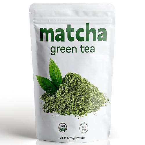 (226g /0.5lb)? USDA Organic Matcha Powder - Culinary Grade Green Tea Powder for Baking & Desserts, 100% Pure Japanese Matcha, Sugar-Free, Gluten-Free