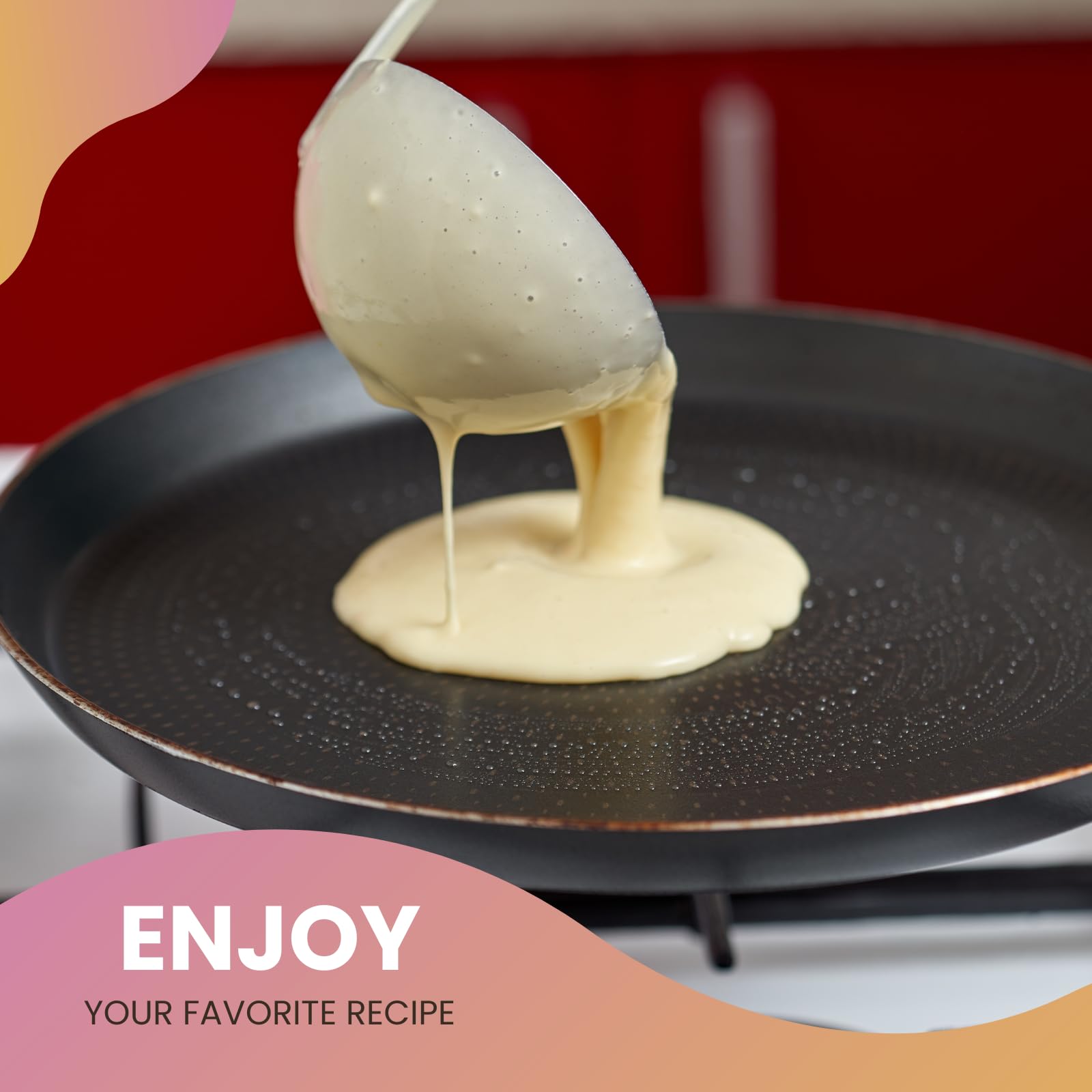 Better Batter Pancake Mix | Certified Kosher, Vegan & Gluten Free Mix for Baking Top 9 Allergen-Free Perfect for Fluffy Pancakes! Just Add Water, Eggs & Butter Hostess Kitchen Cooking Gifts 1LB Pouch