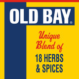 OLD BAY Seasoning, Classic Seafood, Non GMO, Gluten Free, Unique Blend of 18 Herbs & Spices for Shrimp, Crab Dip, Seafood & More, 6 oz