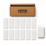 Scrub & Throw Cellulose Sponges, Natural, Plastic-Free, Non-Scratch, for Kitchen, Dishes, Pots and Cleaning, Plant-Based, Plastic-Free, Eco-Friendly