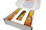 RICKEY'S Original World Famous Sauce, Gourmet Hot Sauce with Aged Red Peppers, Distilled Vinegar, Salt, Granulated Garlic, in a Bottle, 5 oz.