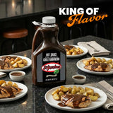 El Yucateco Black Label Reserve Habanero Hot Sauce, Smoky Chile Habanero Flavor, 4 oz Bottles (Half Gallon)