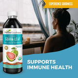 Guava Leaf Extract Liquid 12oz | Organic Guava Leaves | Hojas de Guayaba Organica, Guava Supplement Supports Digestion, Immunity & Sleep | Non-GMO