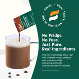 Swirl - Miss Saigon Cafe Latte - Vietnamese Inspired Espresso, Milk Blend, Single Serve, Smooth, Sweet, Balanced, No Fridge - 38g per pack 10 packets