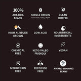 Boomi Premium Single Origin Instant Coffee Powder | Medium Roast, 100% Arabica, Mold & Mycotoxin Free | 7oz Tin (1 Pack)