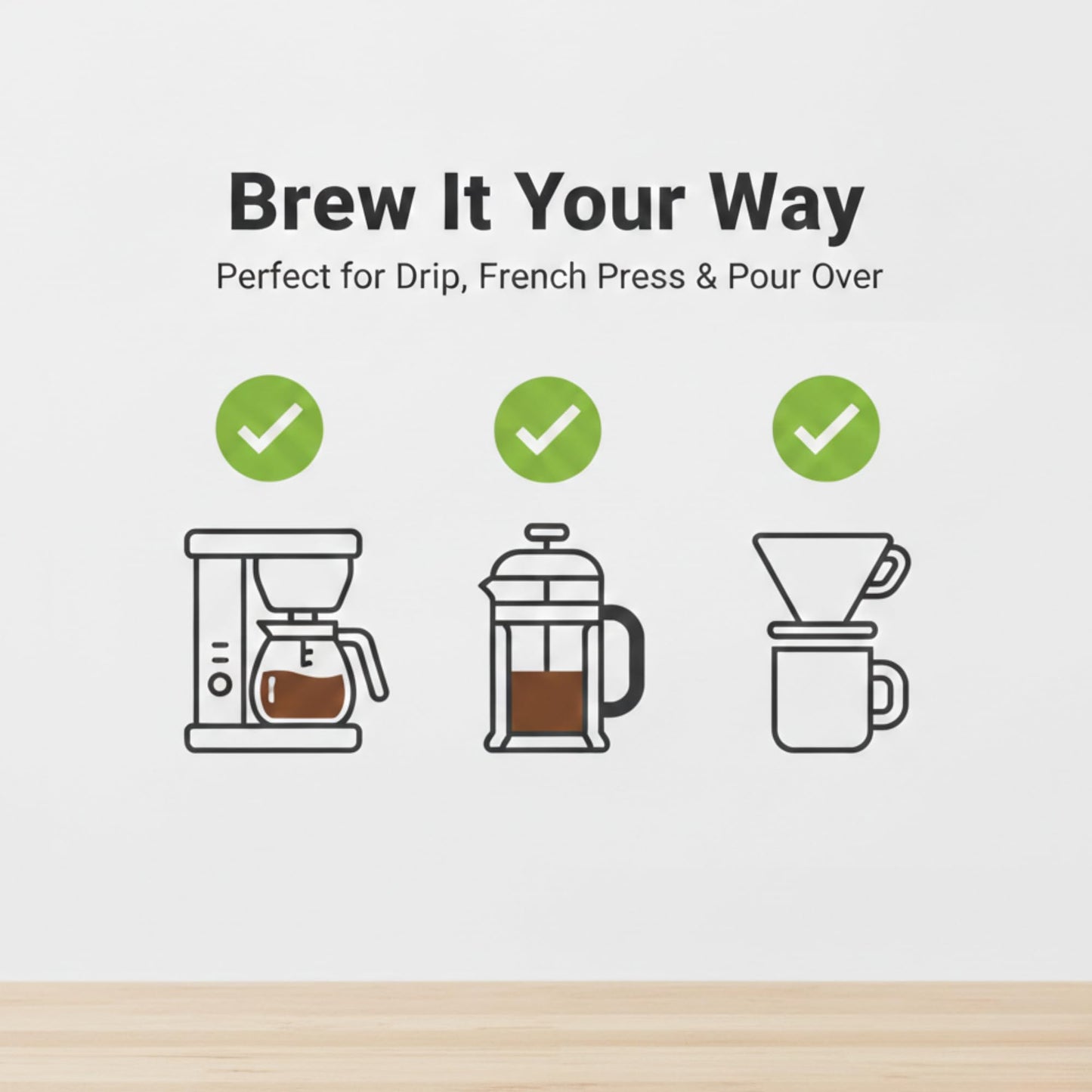 Sleepy Bear Michigan Blueberry Ground Coffee - Flavored Light Roast Arabica Fruit-Flavored Coffee with Real Blueberry Taste No Sugar Added 16oz