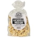 Farmhouse Preserve Gluten Free Medium Double Egg Yolk Amish Noodles, 10 Oz - Made with Rice Flour, Pasta for Soup