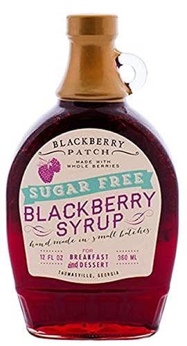 BLACKBERRY PATCH Ns Whole Blackberry Syrup, 12 OZ
