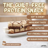 Protein Crispy Rice Treats, 15g Protein, 3g-7g Net Carbs, Low Carb, Fluffy, Soft, Chewy, Gluten Free, High Fiber, Keto-Friendly, No Aftertaste