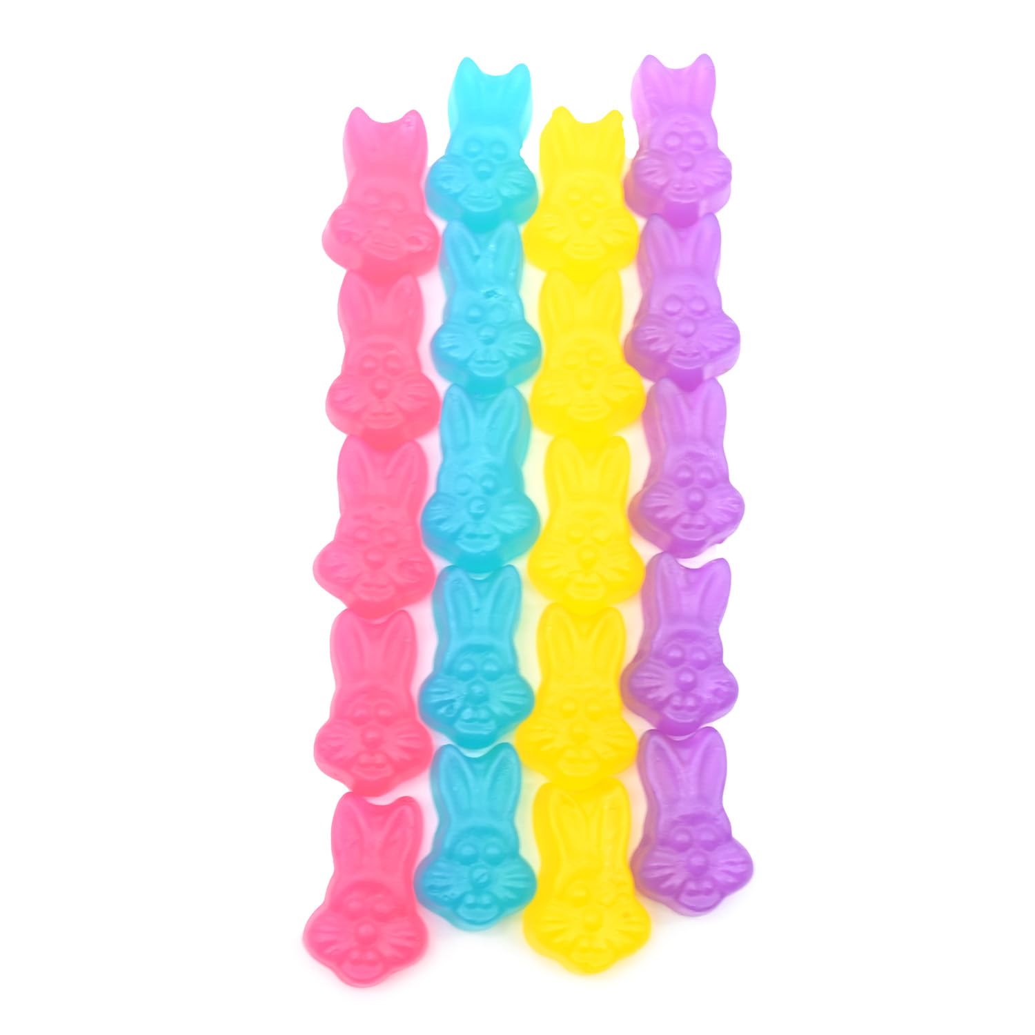 Candy Retailer Assorted Fruit Flavored Easter Rabbit Jubes Candy 1 Pound