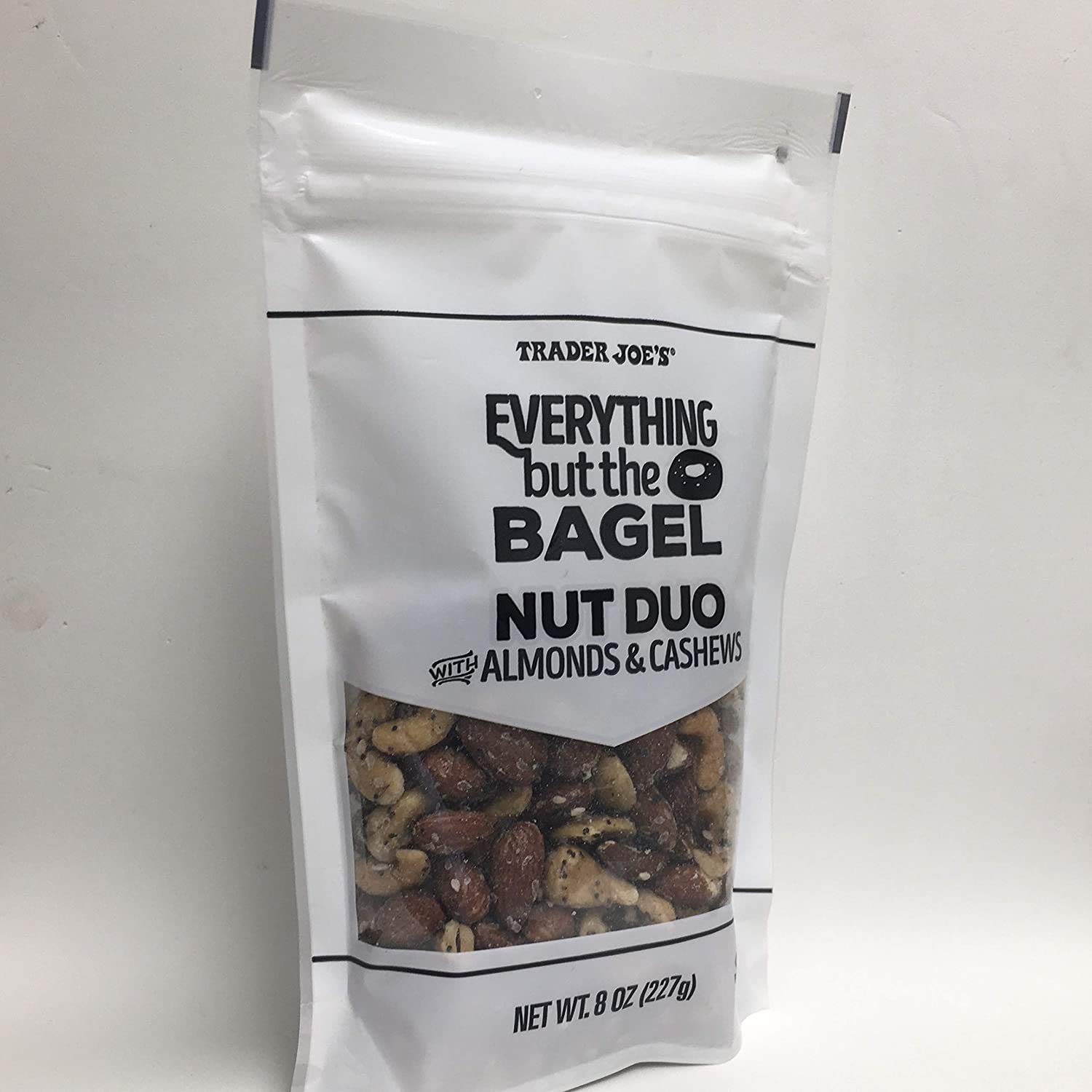 Trader Joe's Everything But The Bagel Nut Duo With Almonds & Cashews, 2 Pack