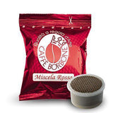 Caffè Borbone Compatible Lavazza Espresso Point 100 Coffee Pods, Red Blend, Creamy Espresso with Deliciously Persistent Flavor, Roasted and Freshly