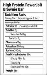 Simply Scrumptous High Protein Brownie Bar - PowerJolt