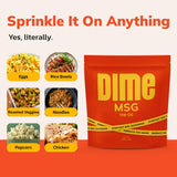 DIME MSG Garlic Pepper Umami Seasoning, Savory Umami - 7.95oz, 3 Pack