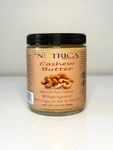 100% Pure Cashew Butter, Single Ingredient, No Salt, No Sugar, No Palm Oil, No Additives, Vegan, Plant Based Protein, Premium Roasted Cashews, 9.25oz