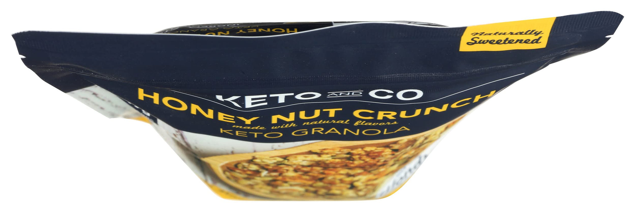 Keto Honey Nut Granola by Keto and Co | Just 0.9g Net Carbs Per Serving | Gluten Free, Low Carb, Diabetic Friendly, Naturally Sweetened, No Added