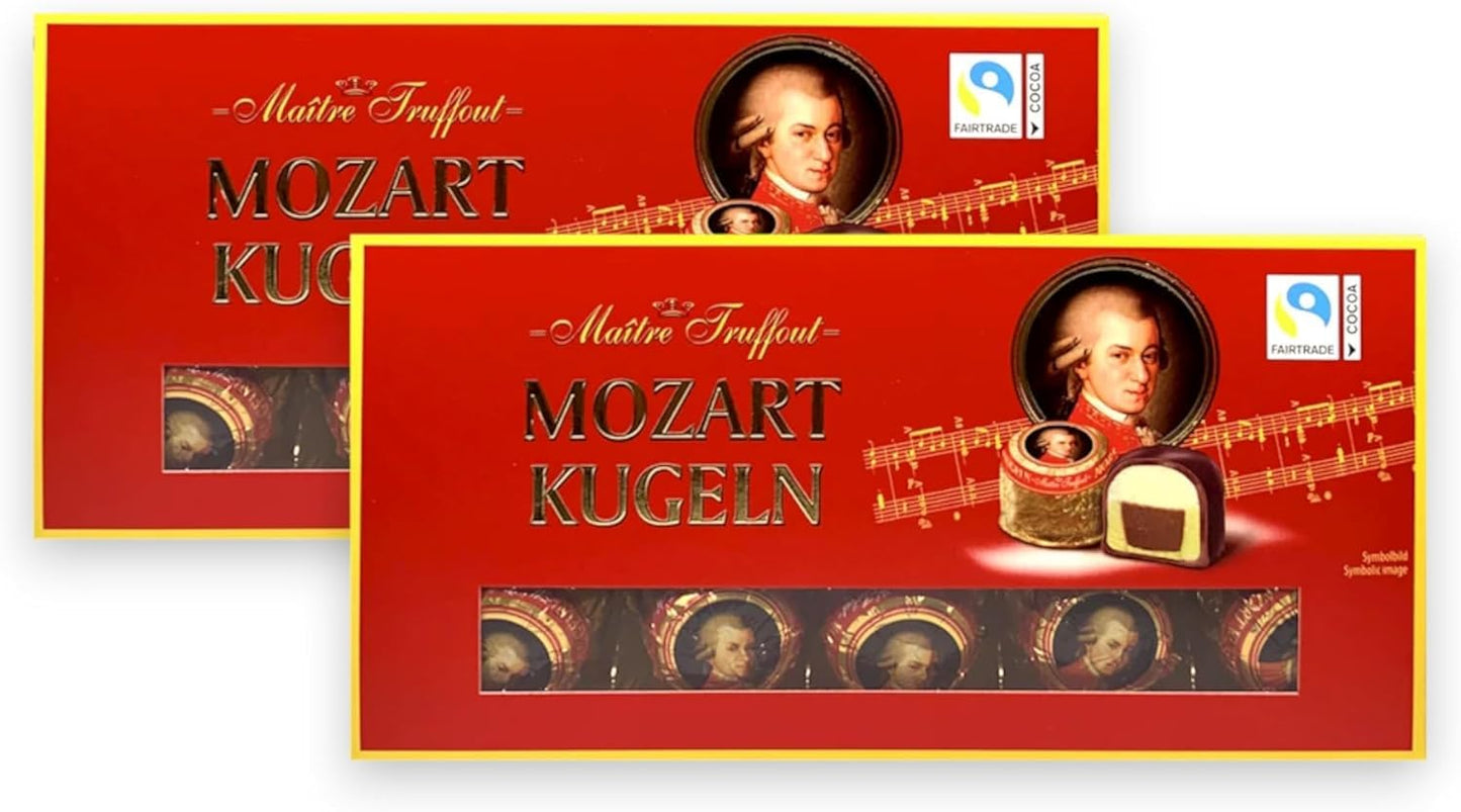 Maitre Truffout, Mozart Balls 10pc In Fancy 200g Box (2 pcs)