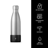 S'well Small Water Bottle Bumper Black Fits 17 ounces Bottles Keep Your S'well Protected On The Go Easy Slide On and No Slip Grip