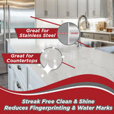 Stone Pro All-in-One Countertop Cleaner Spray - for Quartz, Granite, Marble & More!