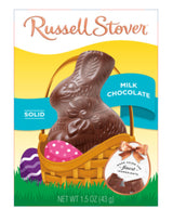 Milk Chocolate Bunnies - Pack of 3 - Perfect for Easter Baskets and For Sharing with Friends and Family - Great Taste - 1.5 oz Bunnies