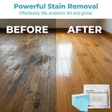 SundownAura Multi-Effect Floor Clean Tablets, Multi-Surface Floor Cleaning Sheets Wood Cleaner Tablets for Mopping Luxury Vinyl Plank Wood Flooring