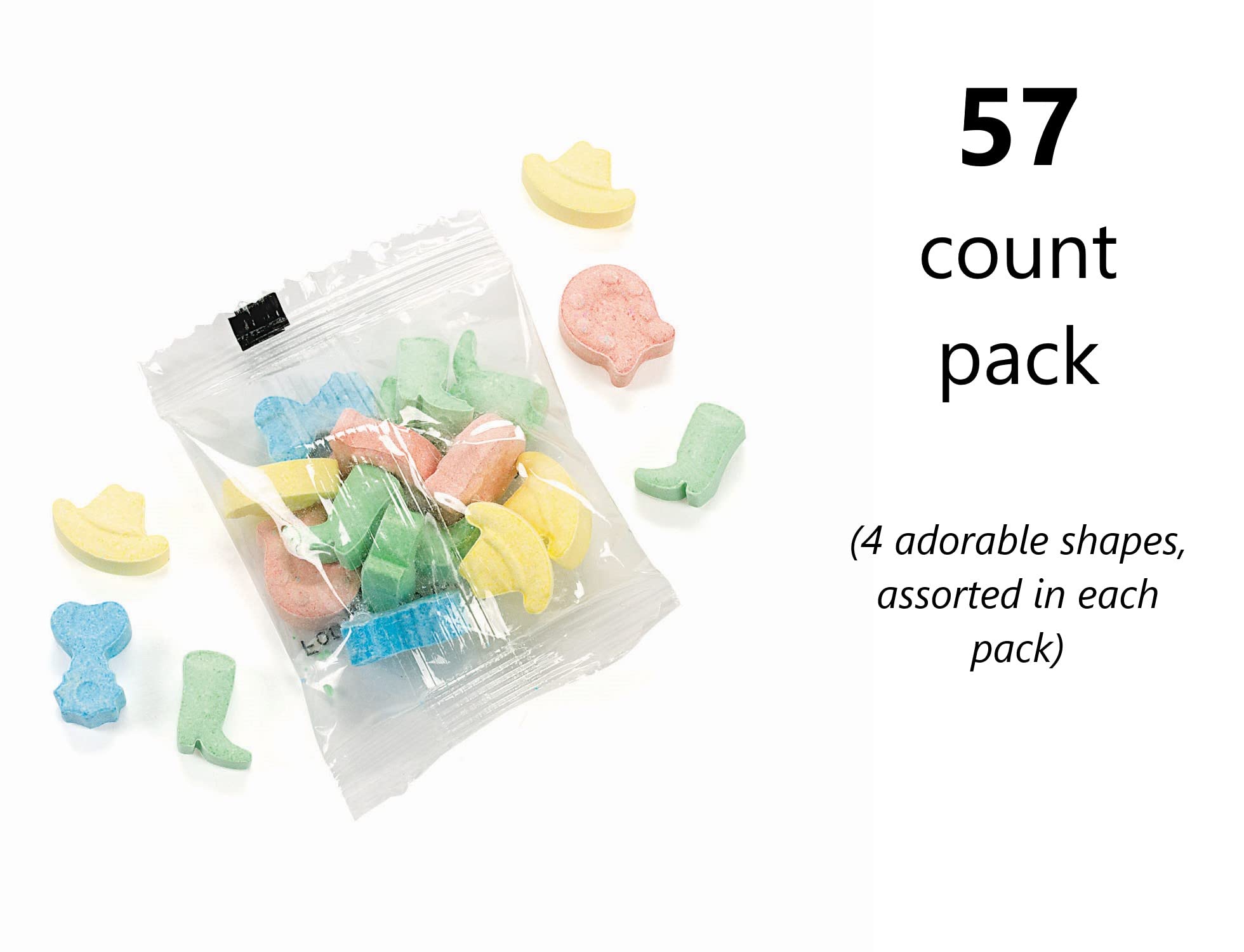 Fun Express Western Party Favors Cowboy Candy - Bulk Individually Wrapped Horse Boot Hat Shaped Candy for Cowboy Birthday Rodeo Ranch Wild West Themed