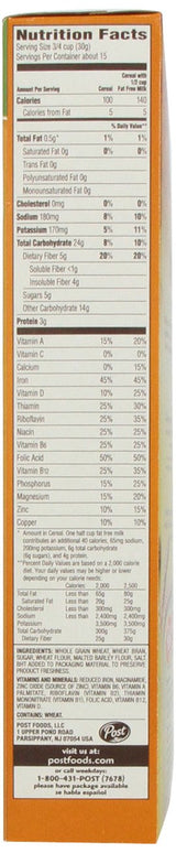 Post Bran Flakes Cereal, 16 oz