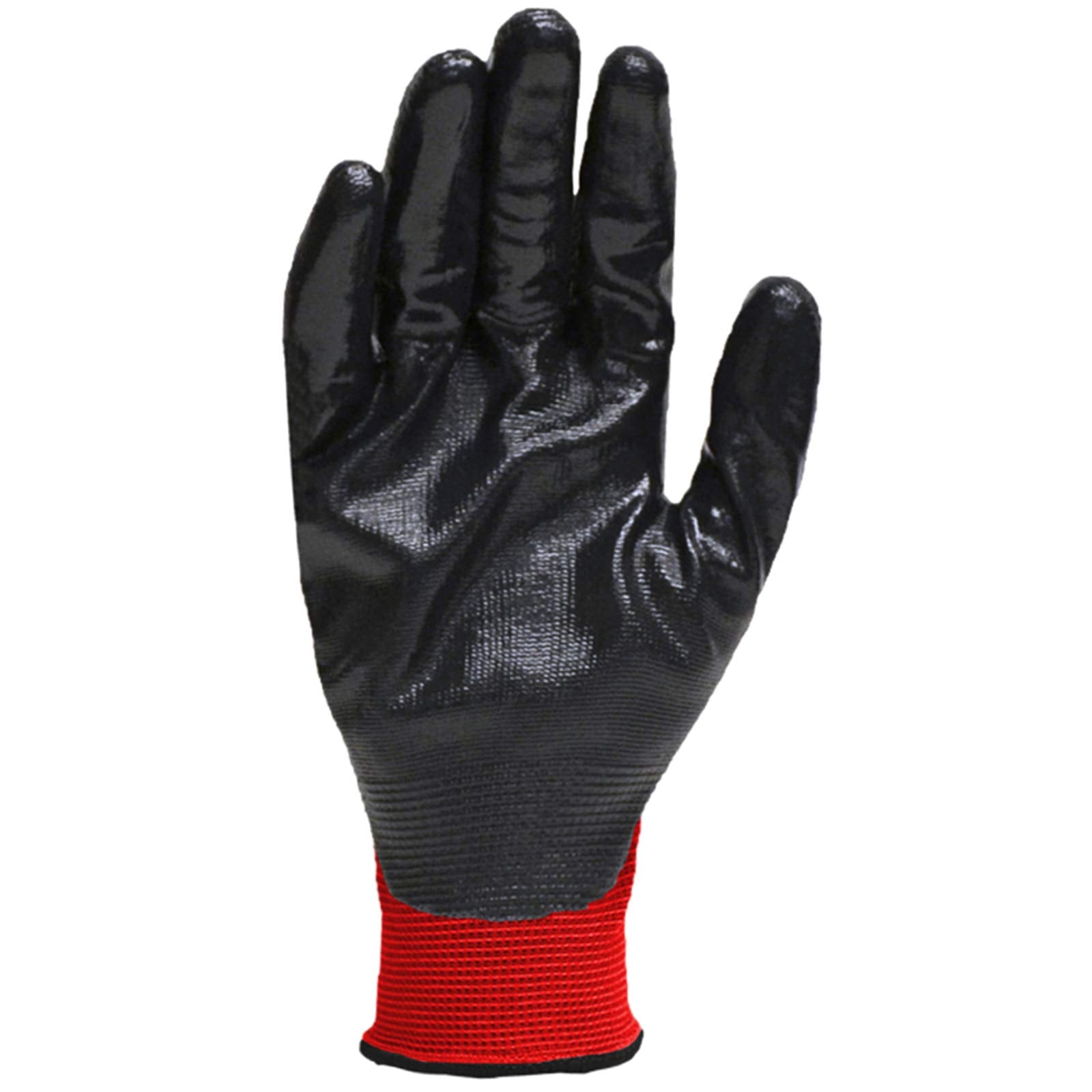 General Purpose Nitrile Coated 10 Pairs,Red
