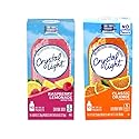 Crystal Light Drink Mix Variety Pack, Low Calorie Powdered Beverage Mix for Water Flavoring and Refreshing Drinks, Raspberry Lemonade and Classic