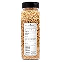 Raw Essentials Roasted Chopped Garlic - Earthy and Nutty Flavor for Soups, Marinades, Dips, and Vegetables - Non-GMO, Gluten-Free, Vegan, Paleo